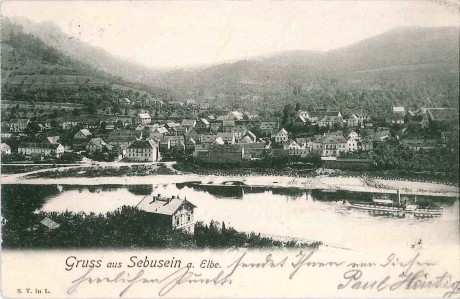 Gruss aus Sebusein a. Elbe (1905)